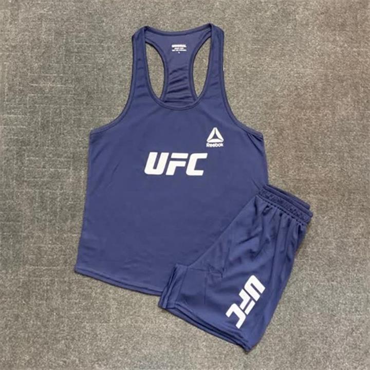 ست مردانه تاپ قهرمانی و شلوارک UFC REEBOK عمده